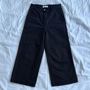 Everlane Black Wide-Leg Pant